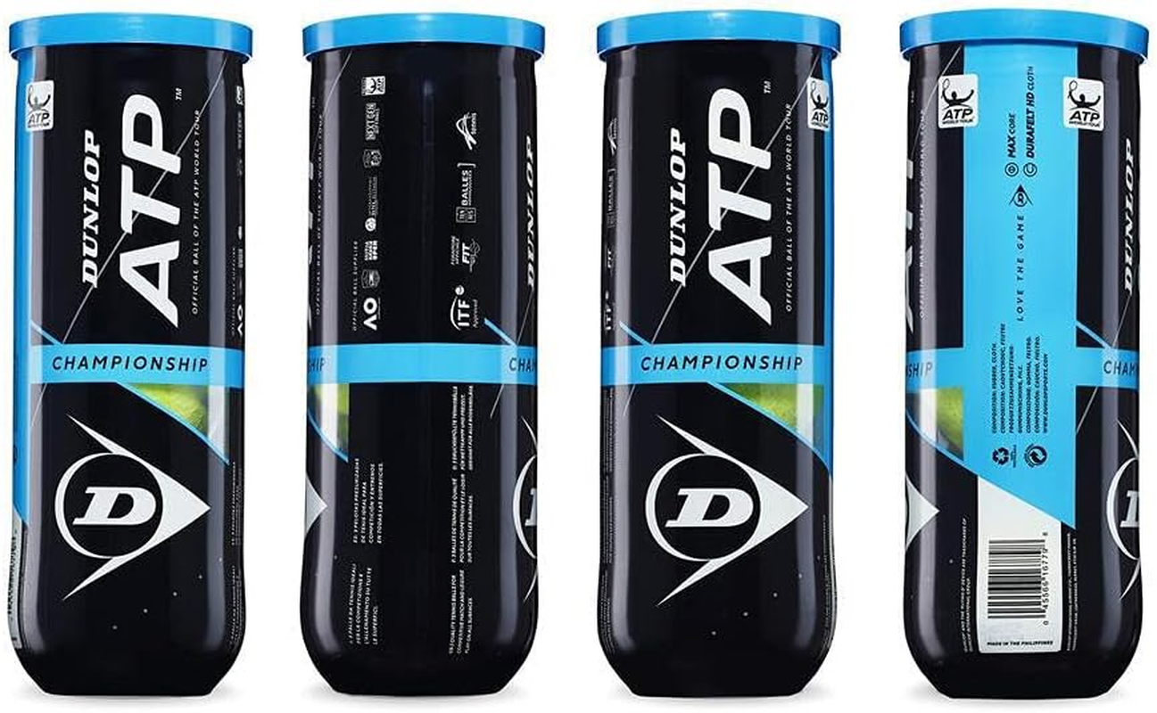 Dunlop Tennisball ATP Championship &ndash; F&uuml;r Sand, Hartplatz & Rasen