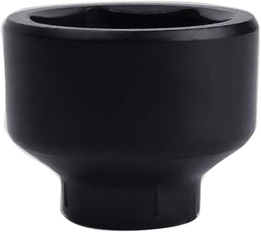 27Mm 6-Point Socket, Low Profile Oil Filter Wrench，3/8" Drive Oil Filter Removal Tool for Mercedes-Benz A-Class,Ford,Renault,Nissan,Dodge,Hyundai,Kia,Mini,Fiat, All 27Mm Oil Filter Caps(Black) image number 2