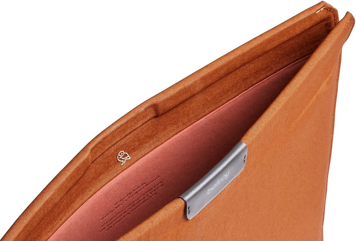 Bellroy Laptop Sleeve (Fits 14 Inch Laptop or Macbook, Slim Protective Case with Magnetic Closure) - Bronze - Black image number 6