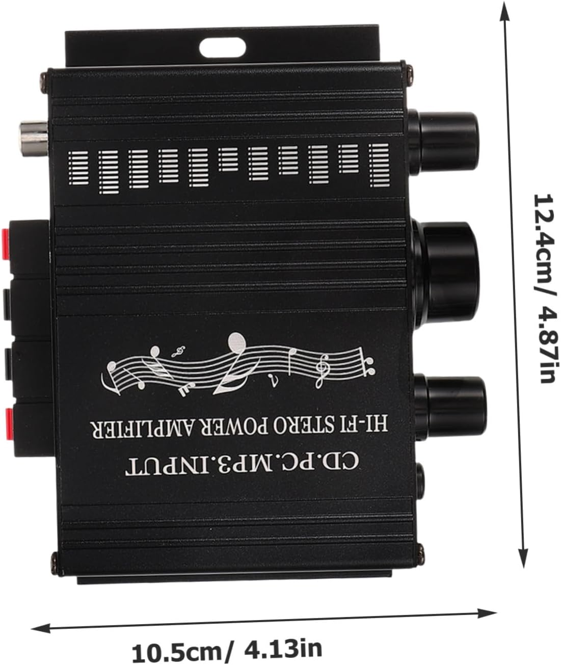 CIYODO Mini Stereo Amplifier for Home and Car Audio Amplifier Sound Quality for Speakers Motorcycles and More image number 5