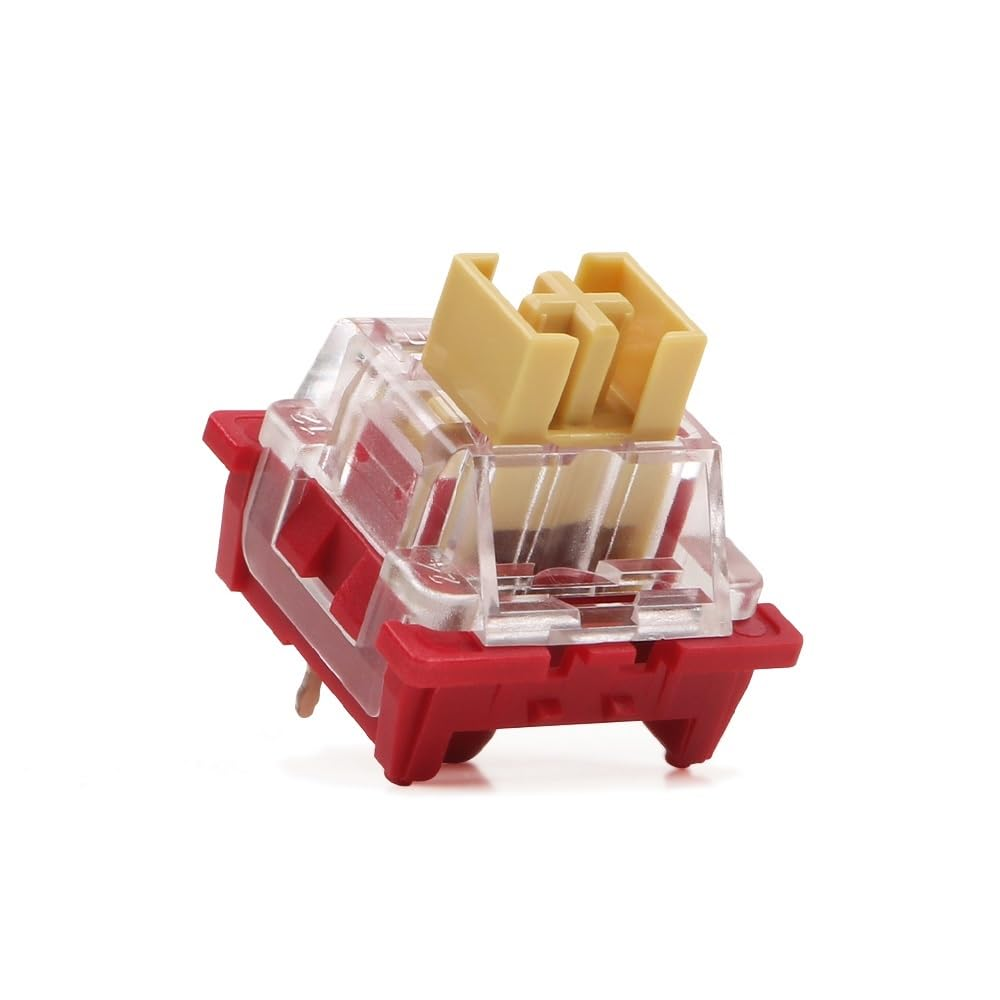 Outemu Custom Switches, 3Pin RGB Silent/Clicky/Linear/Tactile Similar Holy Panda Pre-Lubed Switch for Gaming Mechanical Keyboard(Ocean,110Pcs)