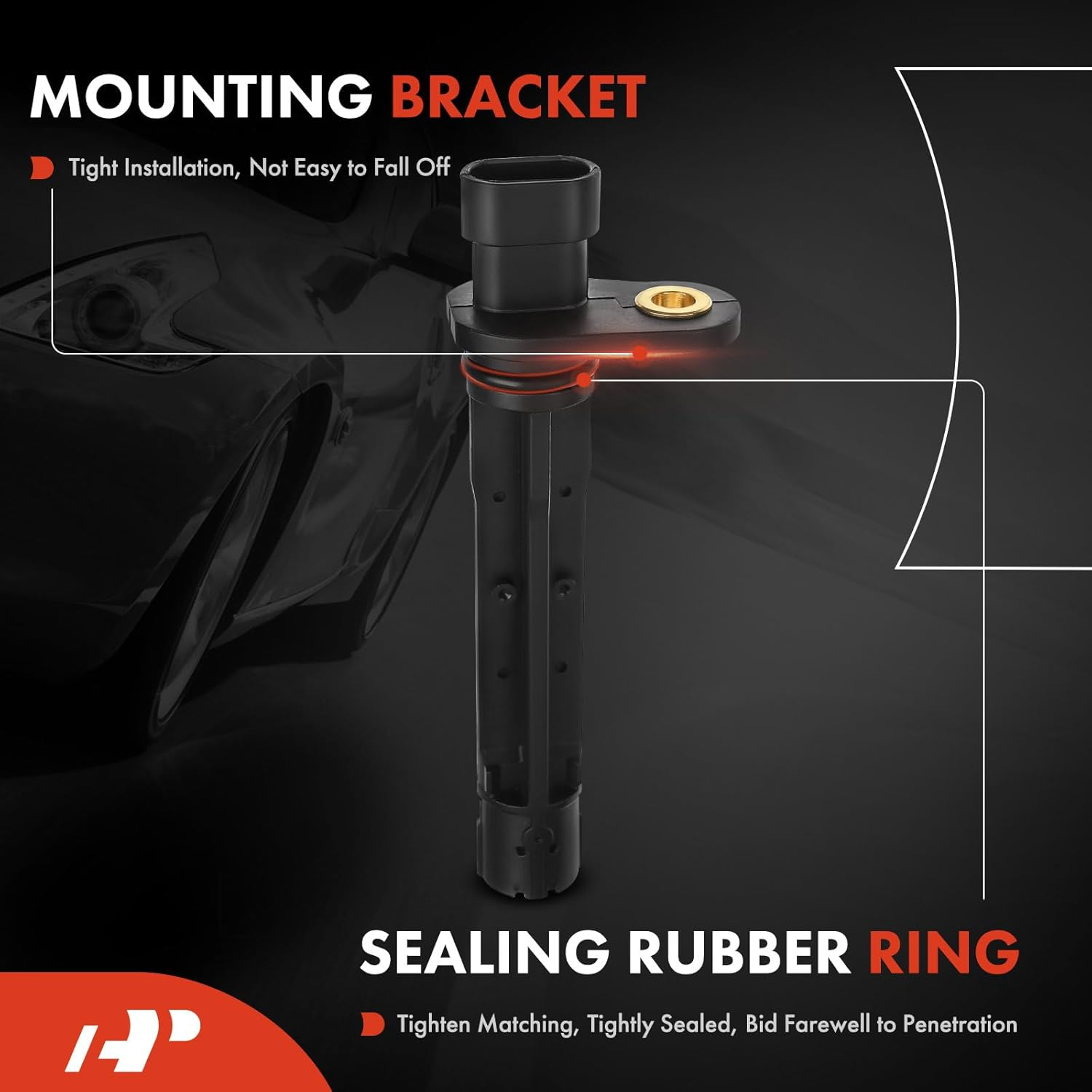 A-Premium Engine Crankshaft Position Sensor Compatible with Chevrolet Colorado 2008-2012 Express Silverado Savana Sierra 2010-2016 Canyon H3 image number 3