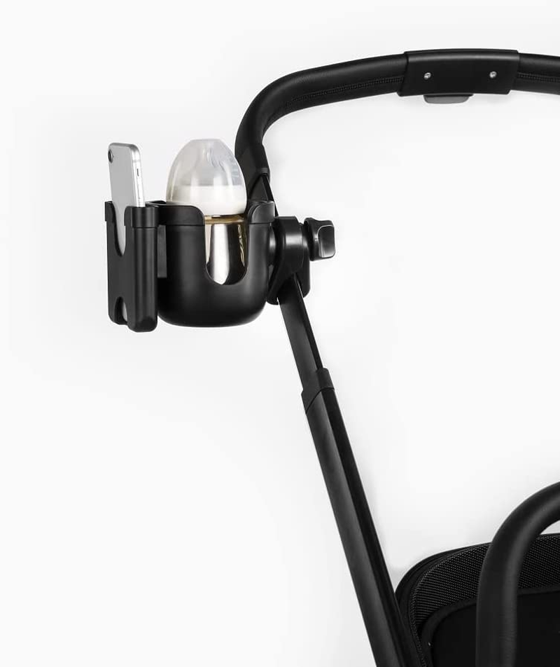 Baby Pushchair Cup Holders,1Pc Stroller Drink Holders,Stroller Cup Holder,Pushchair Drink Holder, Durable Stroller Cup Bracket,Universal Cup Holder with Phone Holder for Bikes Trolleys or Walkers image number 3