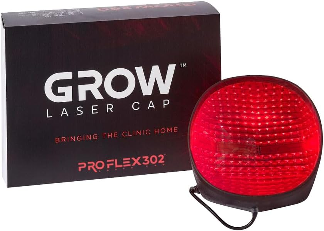 Grow Laser Cap Proflex 302 Medical Grade Laser Diodes for Hair Regrowth Men and Women, FDA Cleared, At-Home Hair Loss Regrowth Device, Low Level Laser Therapy (LLLT) image number 5