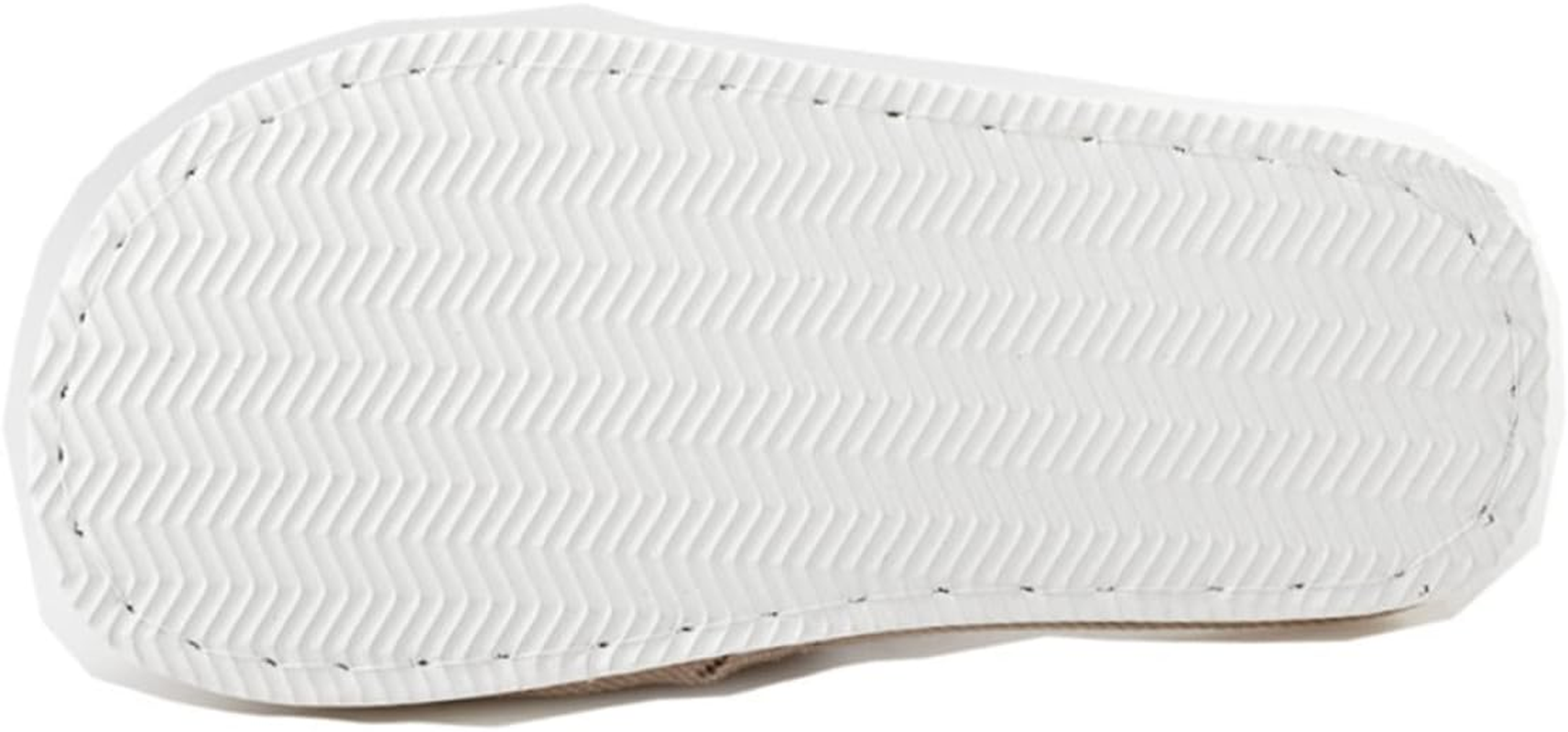 IWOWHERO 2 Pairs of 26Cm Anti-Slip Eva Open-Toe Slippers for Summer Beige Linen Slippers for Home and Hotel Suitable for Men and Women image number 4