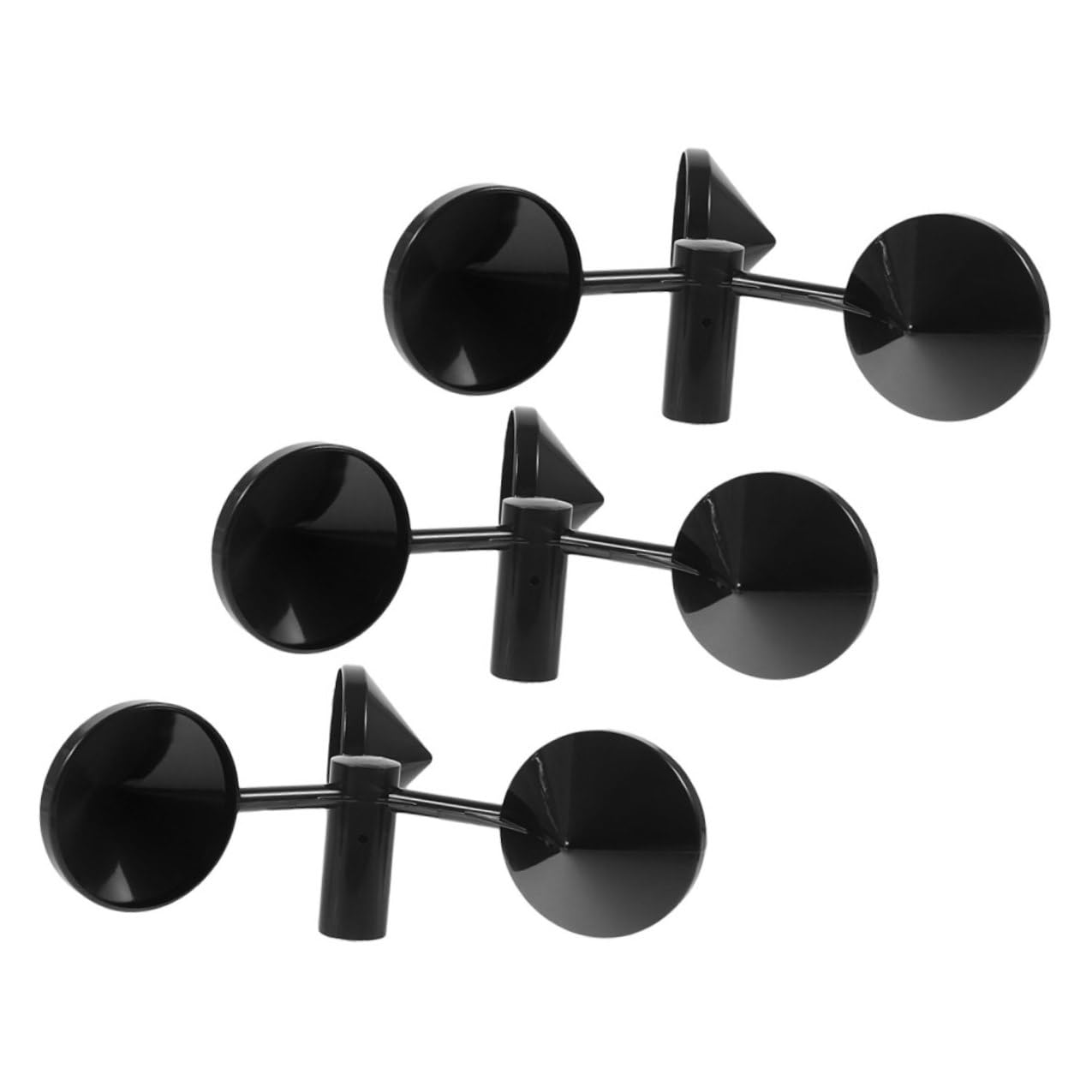 COHEALI 3Pcs Anemometer Cups Wind Speed Tool Accurate Airflow Measurement for Outdoor Use Meteorological Observations Wind Power Aerospace Applications image number 1