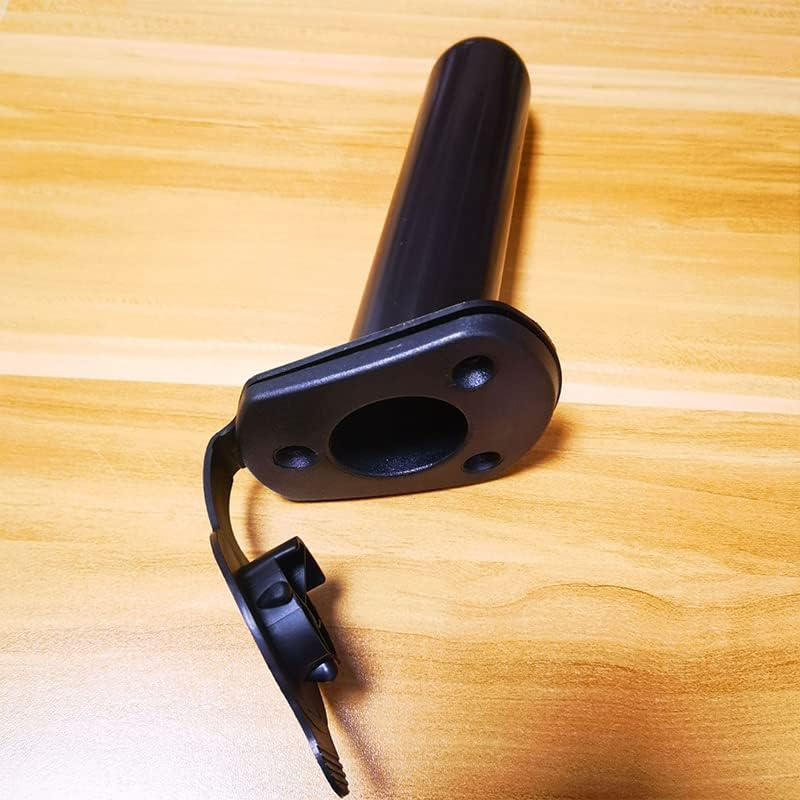 2Pcs with Cap Cover Fishing Boat Rod Holder for Kayak Pole Bracket Flush Mount - Easy Install Flush Mount Pole Bracket for Anglers image number 1