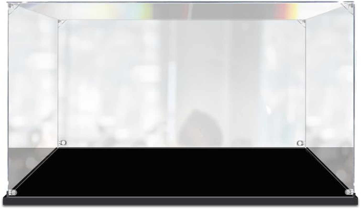 Acrylic Display Case for  10315 Icons Tranquil Garden, 76419 Harry Potter Hogwarts Castle and Grounds, 80107, 41731, 80103, 21317 and 10308 Dustproof Protection Clear Showcase image number 1