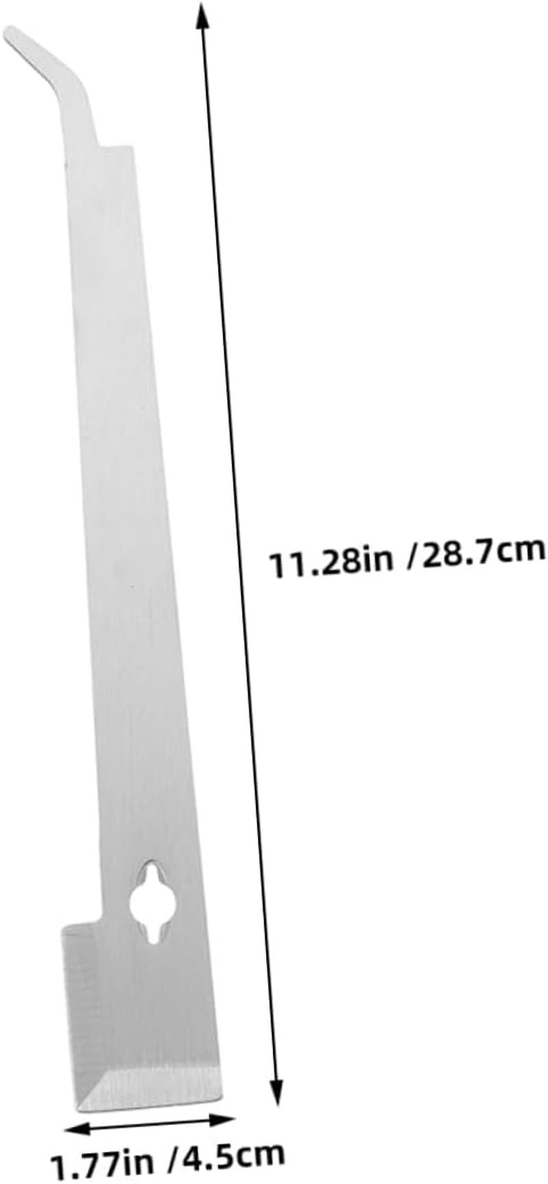 HANABASS 2Pcs Stainless Steel Beehive Scraper for Beekeeping Hive Tool Beehive Box Scrapers image number 6