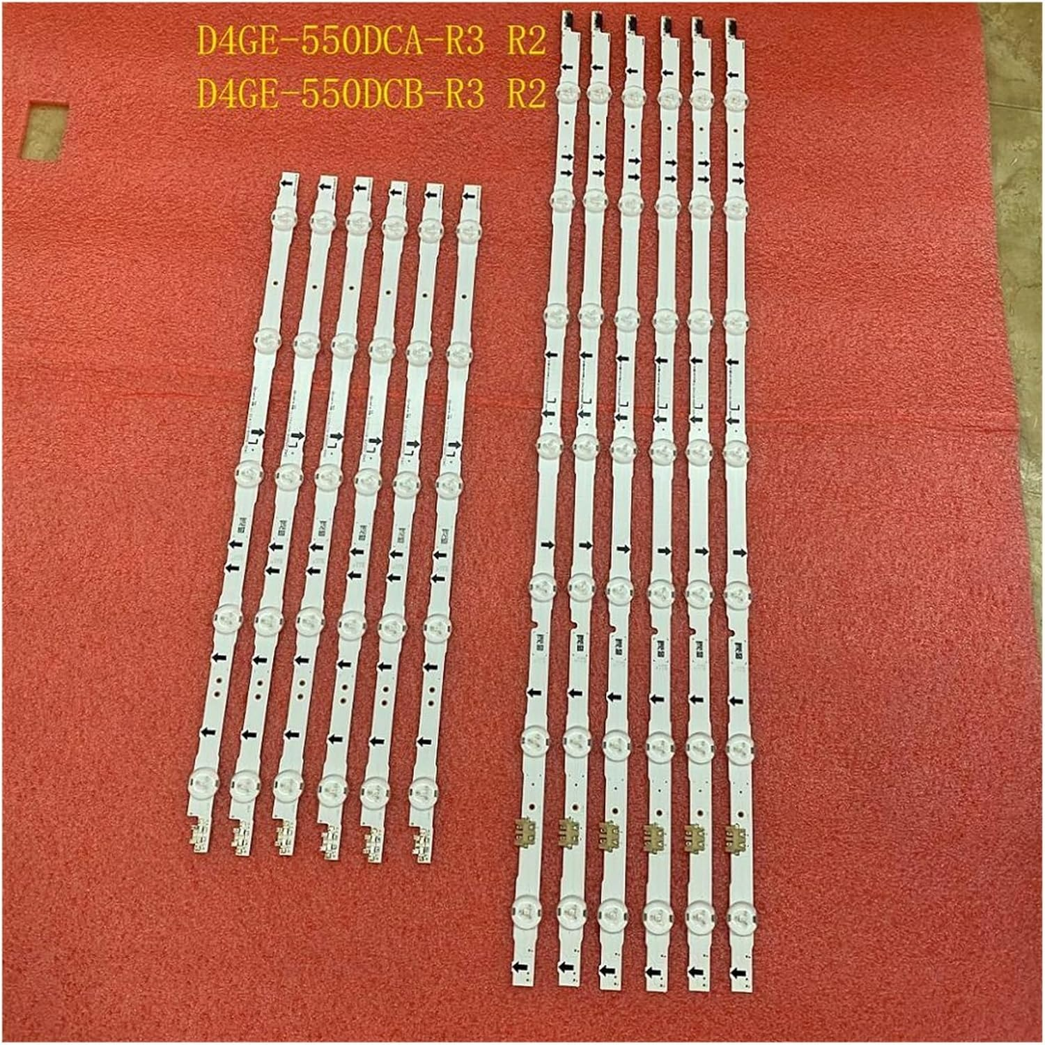 BABCPMPGK LED Backlight Strip Fit for Samsung UE55J6202AK UE55J6240AK UE55J6240AW UN55H6300AF UN55H6350AF UN55H6400AF UN55H6360AF UN55H6450AF image number 1