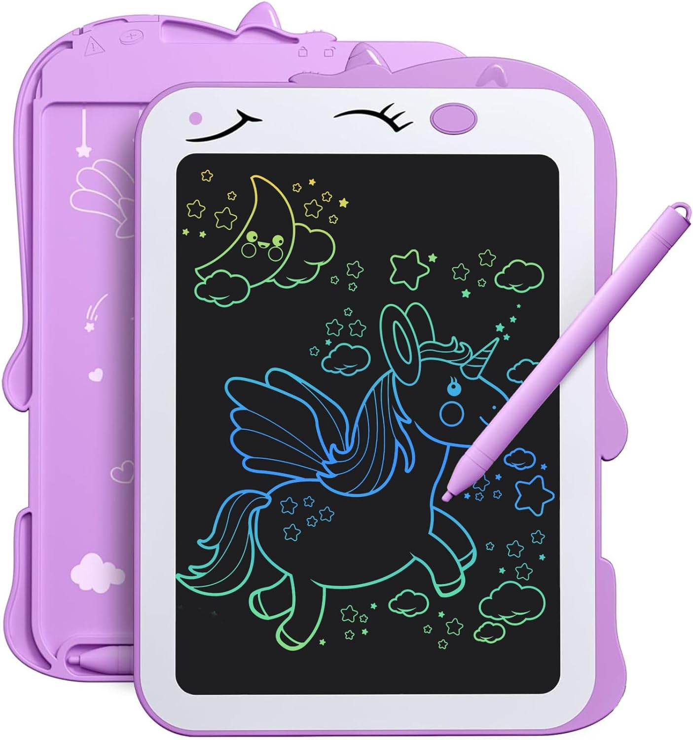 LCD Writing Tablet for Kids, 8.5 Inch Doodle Board Drawing Pad Gifts for Kids Games, Unicorns Toys Drawing Pad for Kids 3 4 5 6 7 Year Old Boy Girl Birthday Gifts image number 4