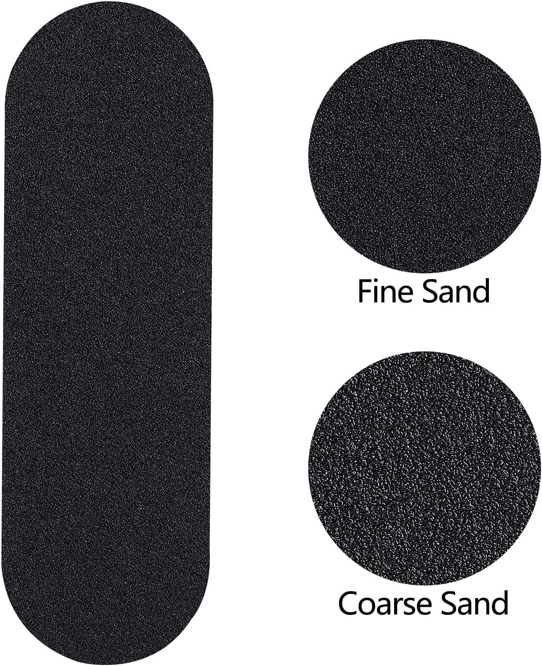 BNG Foot File Set, 40 Pieces Replacement Sandpaper Refill Pads, Pedicure Tool for Stainless Steel Foot Rasp, Hard, Cracked Heel, Dead Skin, Cuticle, Callus Remover, #180 image number 6