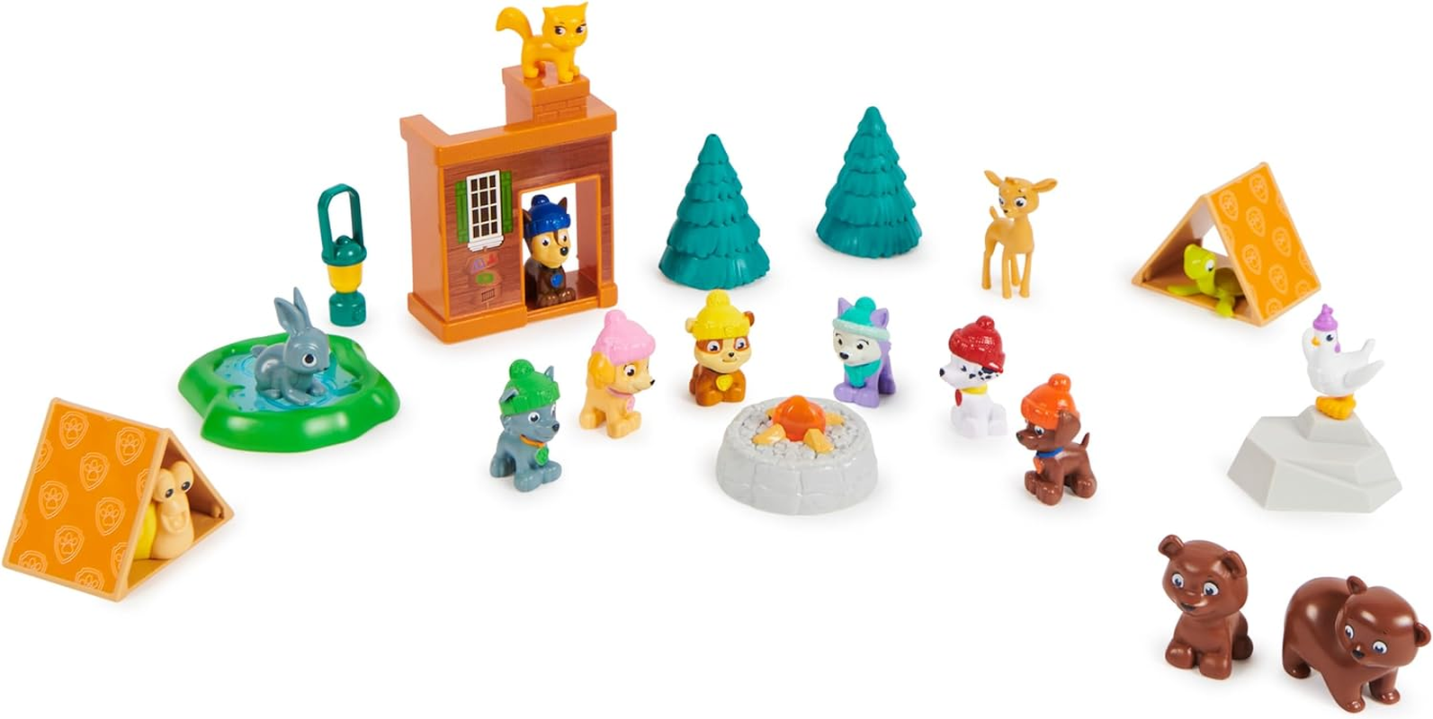 PAW Patrol Advent Calendar with 24 Surprise Toys - Figures, Accessories and Kids Toys for Ages 3 and Up! image number 5
