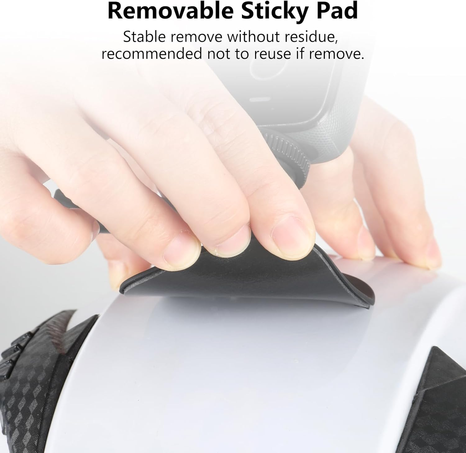 HSU Flexible Helmet Mounts for Insta360, Adhesive Mounts for Go Pro, Extension Arms Accessory Kit for Action Cameras (12 in 1) image number 5