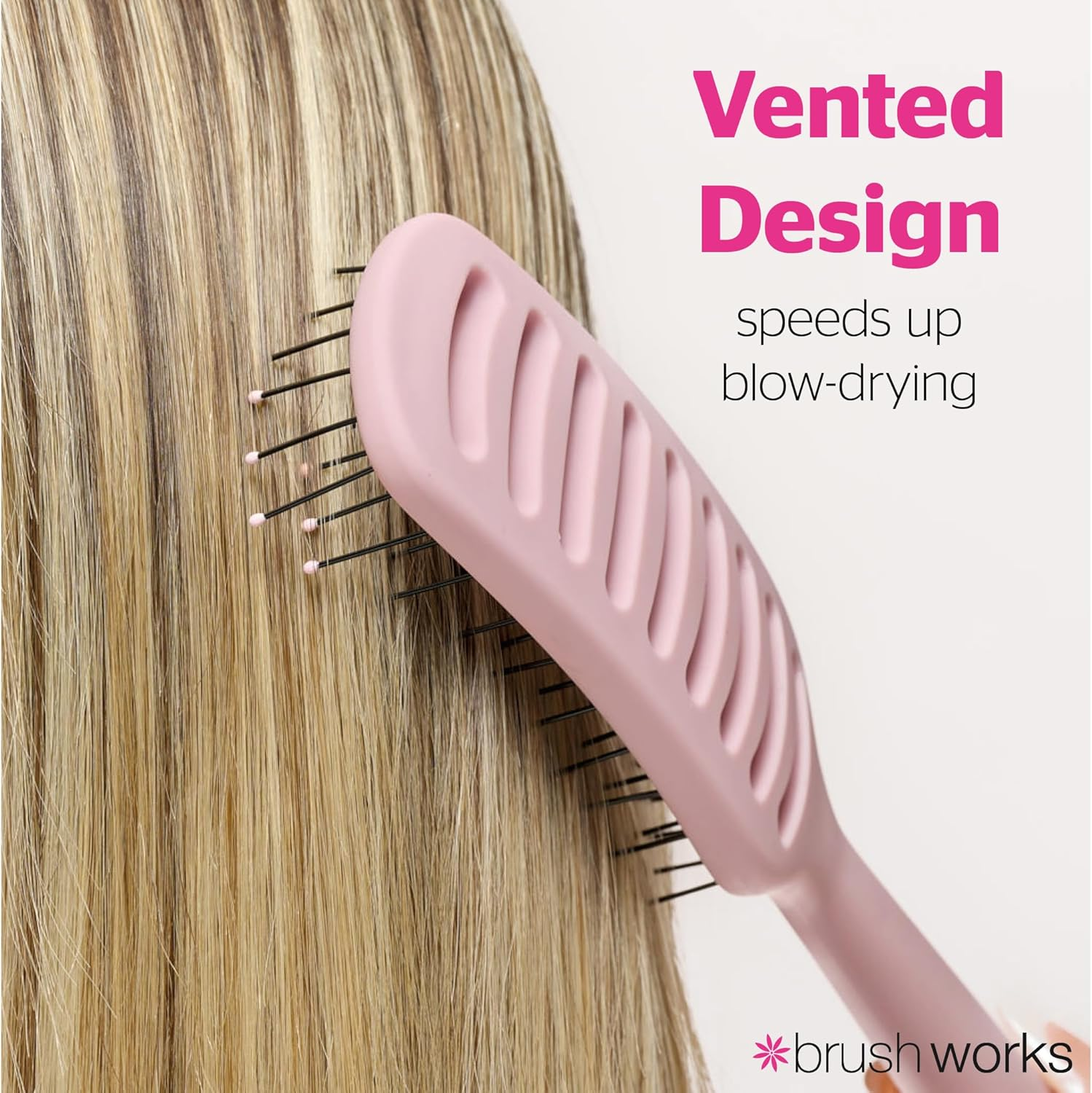 Brushworks Slim Vent Hair Brush