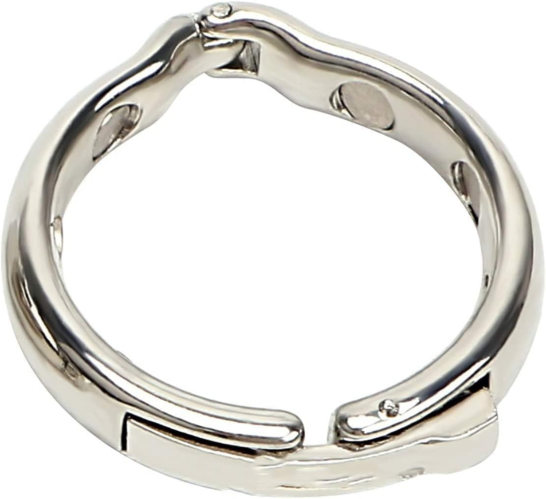 Products Metal Pể&ntilde;&igrave;s Rīg&scaron; Adjustable Size Cǒck Rǐng for Man Male Delay Ejācǘlātion Magnetic Physiotherapy