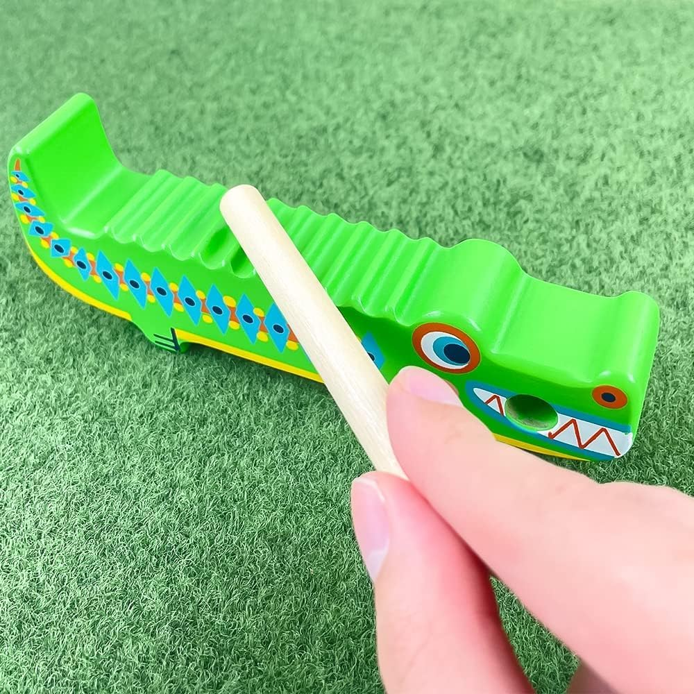 Djeco DJ06031 Animambo Wooden Percussion Musical Set image number 1