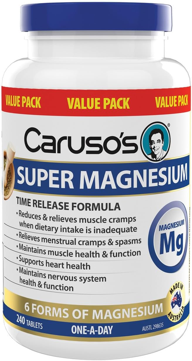 Caruso'S Natural Health Super Magnesium 240 Tablets