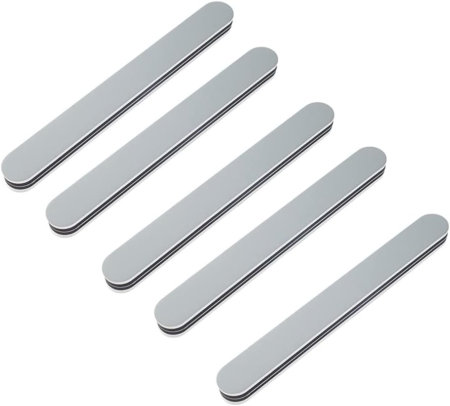 5 PCS Nail Art Tips Sanding Sponge Buffer Files Block Grinding Polishing/Treatments Bar Military Model 600/1200/3000 Grits image number 6