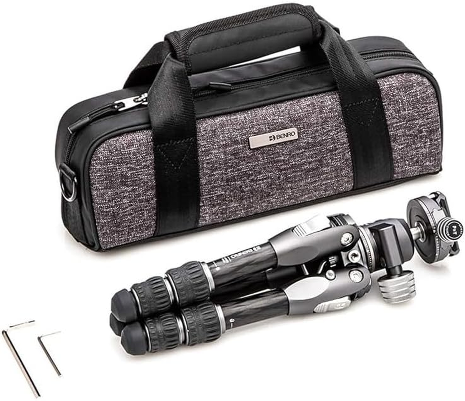Benro Tortoise Series TTOR03C Columnless Carbon Fibre Tripod and GX25 3 Sections Head
