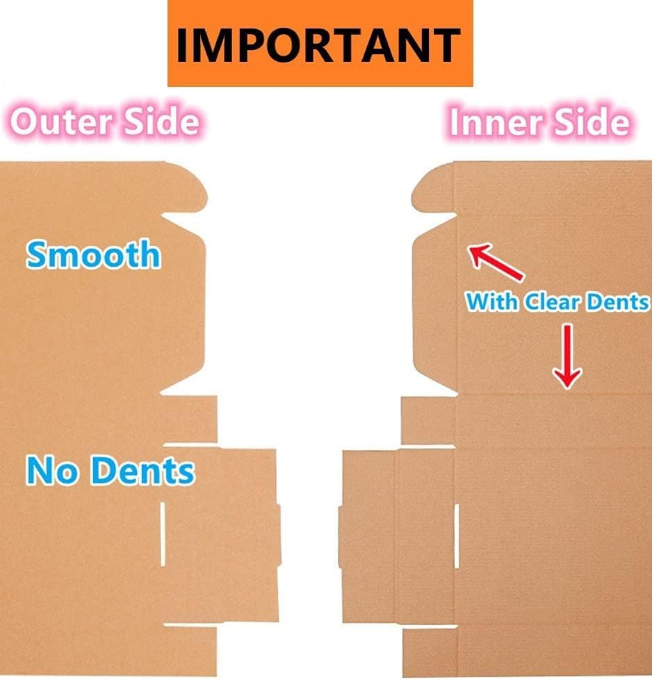 Corrugated Cardboard Shipping Boxes, 150X100X50Mm Small Parcel Boxes, Packaging Mailing Boxes for Business, Posting, Small Packet Shipping, Storing or Gift(Pack of 25) image number 6