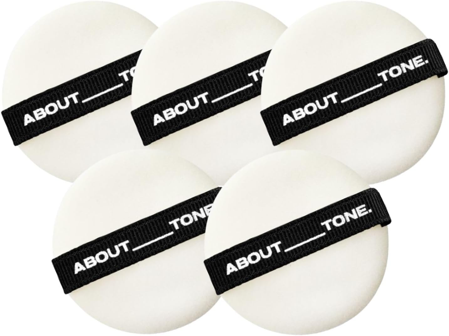 ABOUT TONE Powder Pact Puff 5P - Compatible with about TONE Powder Pact