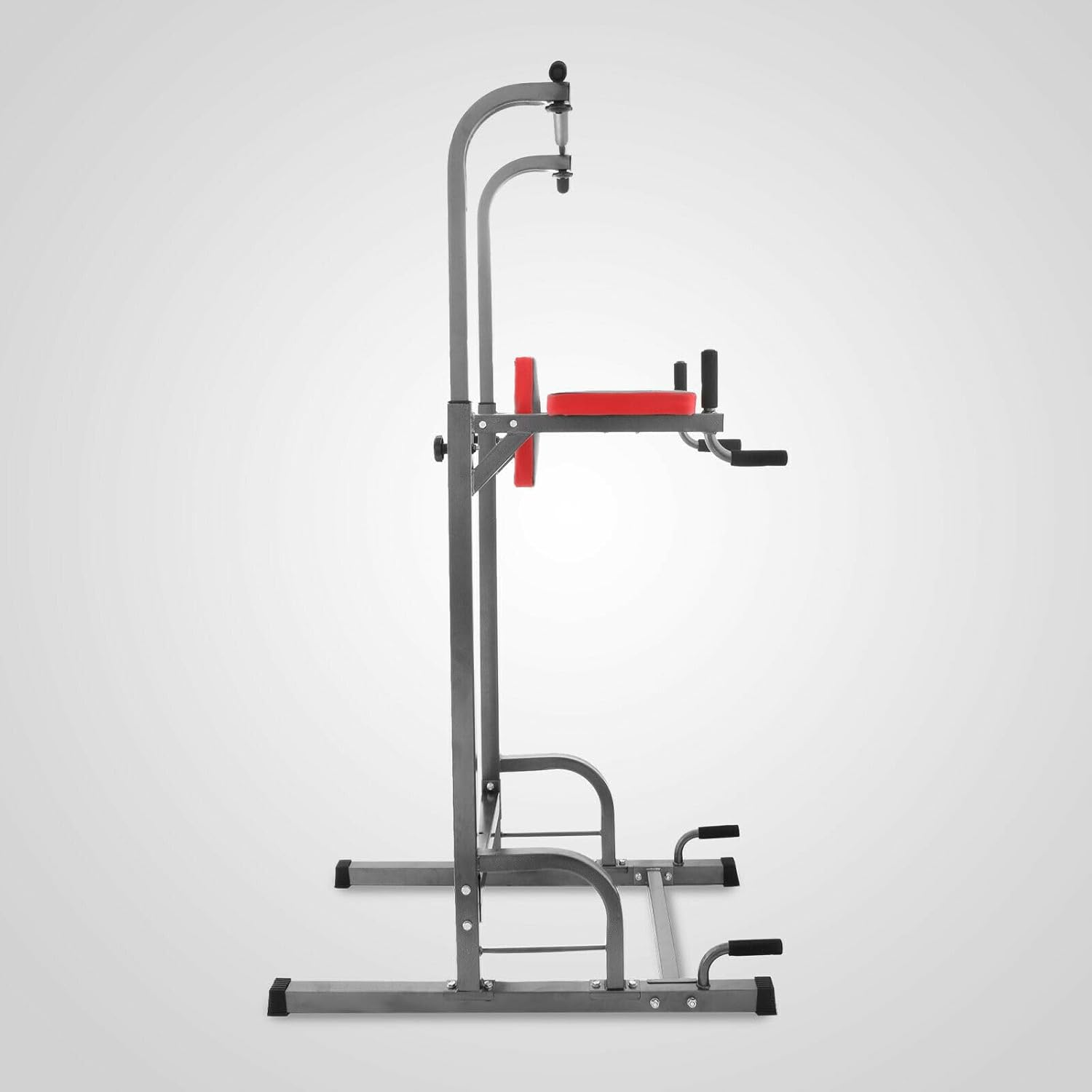 Pull-Up Station 7-Level Height Adjustable, Chin-Up Dip Station for Strength Training, Home Gym Equipment Multi-Station Chin up and Grip Dip Bar, Power Tower for Knee Raise Press, WEIGHT LIMIT 300KG image number 6