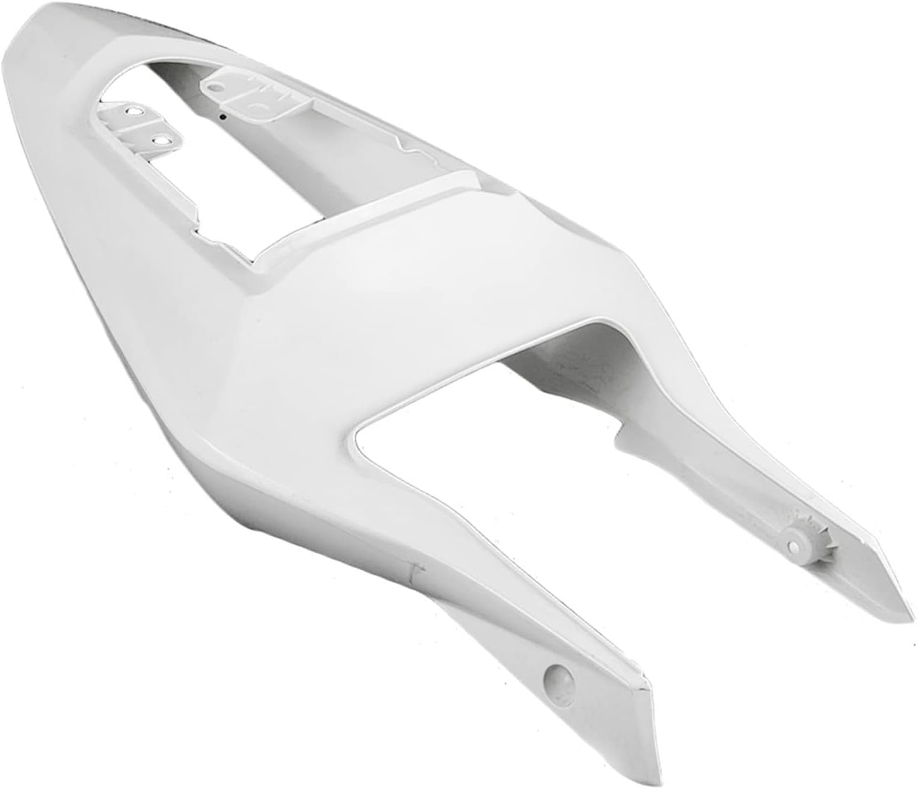 LESANGBAIHUODIAN Unpainted White ABS Motorbike Rear Tail Fairing Cowl Cover Bodykit Fit for Suzuki GSXR600 GSXR750 2003 2004 /GSXR 600 750 03 04 image number 1