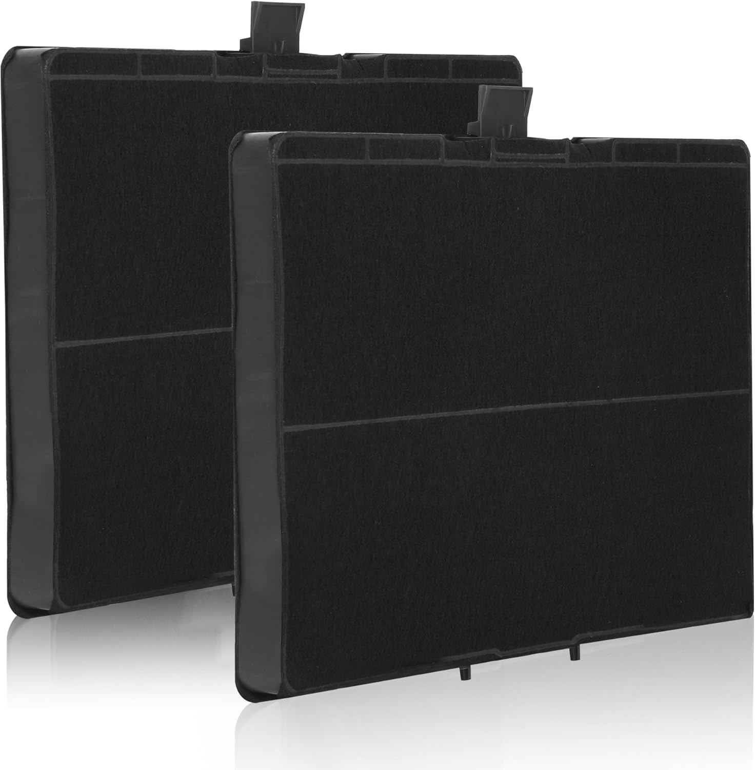 2 Activated Carbon Filters for Bora Pure PUAKF, Filter for Bora X Pure/S Pure/Puru or PUXU Recirculation Hob Extractor Extractor Replacement Filter Accessories