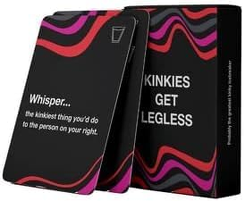 Kinkies Get Legless Drinking Card Games- What&rsquo;S Played in the Room Stays in the Room Drink or Dare Game- Fun, Brutal Drinking Games for Adults Party, Hen & Stag or Any Other Parties image number 3