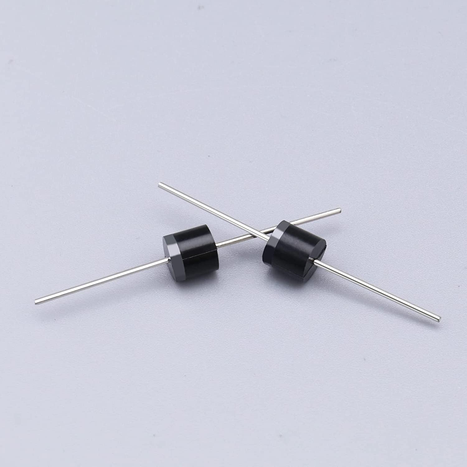 Ecsing 50Pcs 10A10 Rectifier Diodes 10A 1000 V Electronic Silicon Diodes High Voltage Rectifying Diodes Electronic Accessories 57.4Mm image number 2