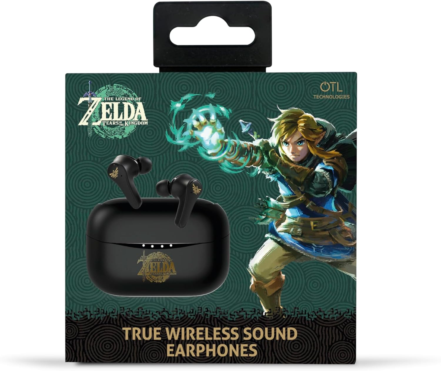 OTL -TWS the Legend of Zelda: Tears of the Kingdom (Black) /Lights and Sound image number 3