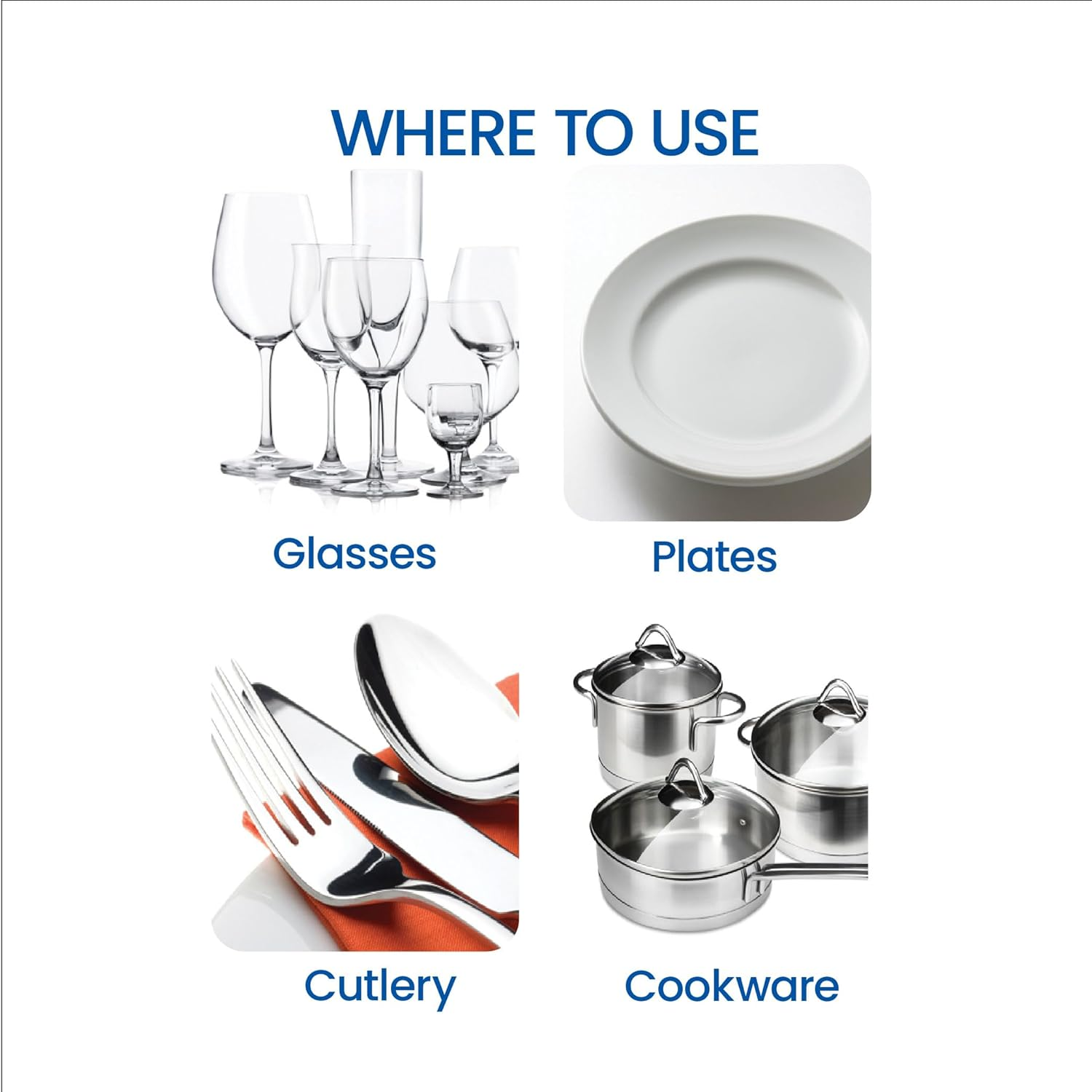 White Magic Tea Towel Single Pack, Midnight &ndash; Recycled Plastic Ultra Absorbent Microfibre, 70X50Cm, Lint-Free, Quick-Drying, Durable & Stylish Kitchen Towel, Multi-Purpose Use, Easy Care - Coral image number 3