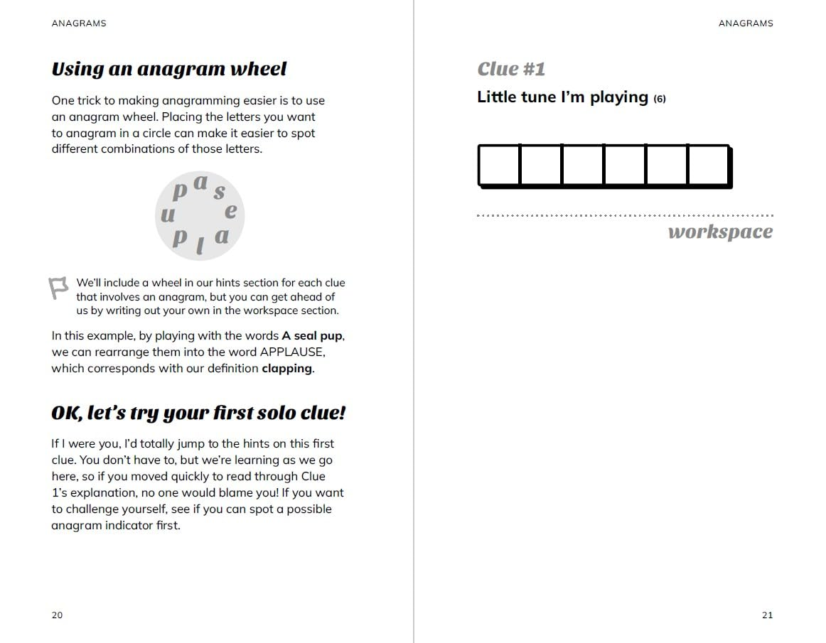 Minute Cryptic: over 160 Wordplay Puzzles to Decipher, Unlock and Untangle image number 1