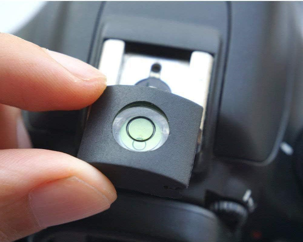 Hot Shoe Cover with Bubble Spirit Level & Hot Shoe Cover Compatible for Nikon Z7 Z50, Compatible for Canon and More Camera (4 Pack) image number 2