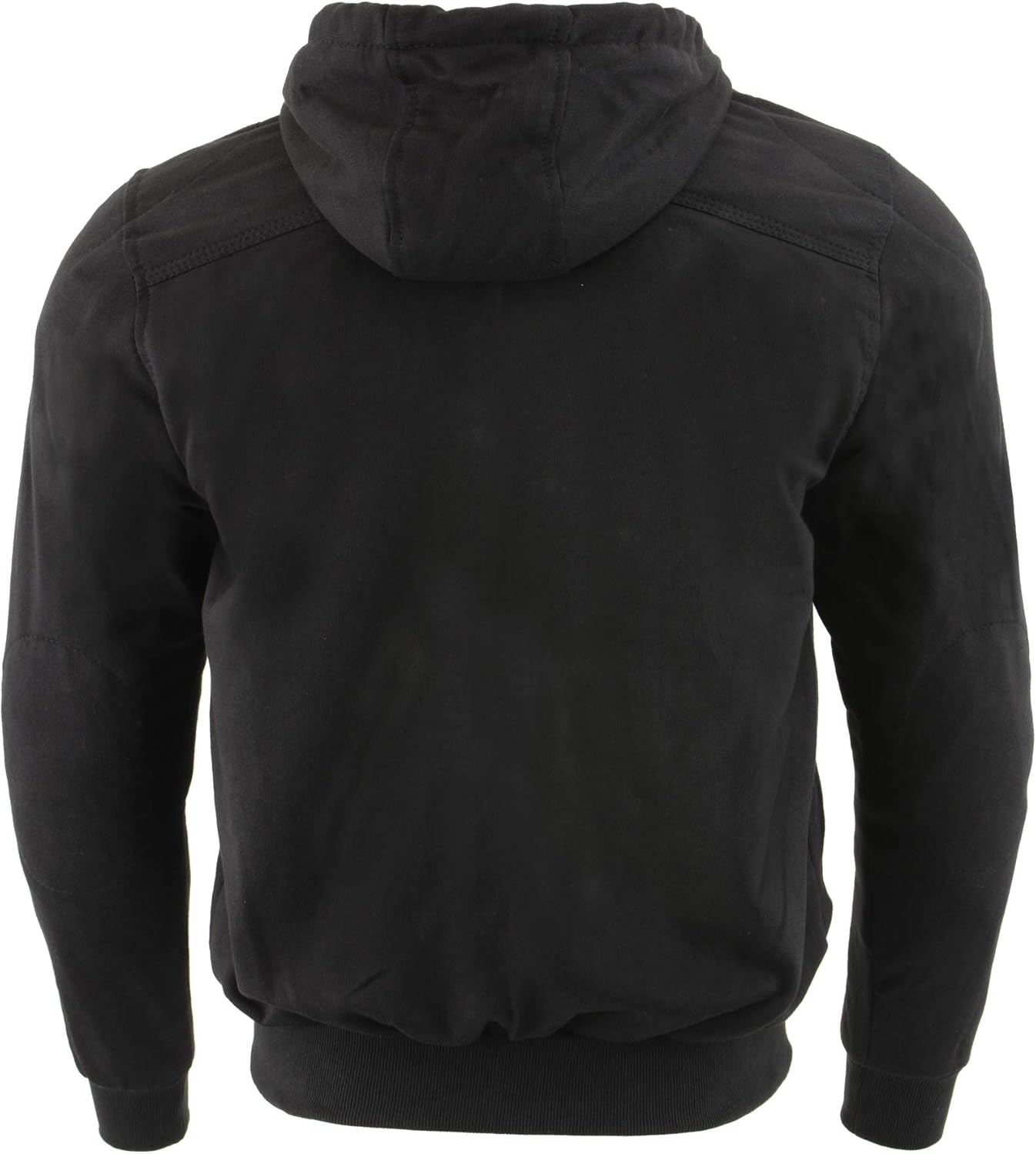 Milwaukee Leather MPM1788 Men'S Black CE Approved Armored Riding Hoodie with Aramid by Dupont Fibers - X-Large image number 1