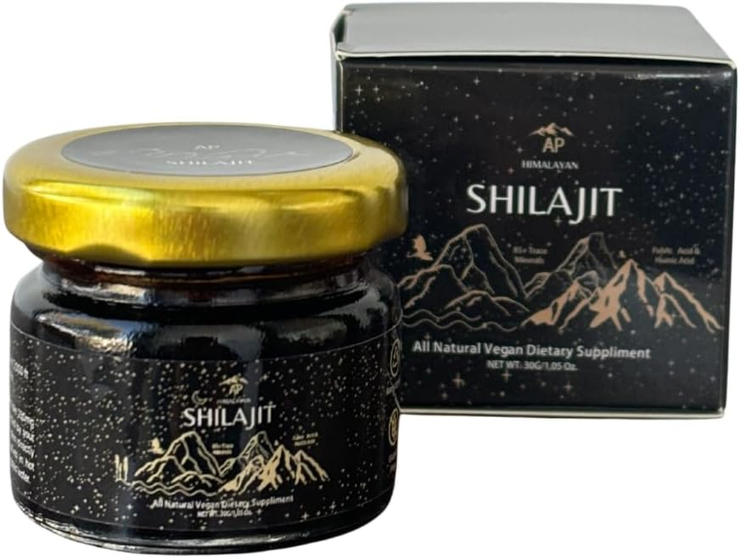FIME. Pure Himalayan Shilajit Resin - Shilajit for Health & Vitality - 100% Pure Shilajit from the Himalayas - Rich in Minerals & Fulvic Acid - Ideal for Energy, Immune Support (30G) (30 Gram) image number 2