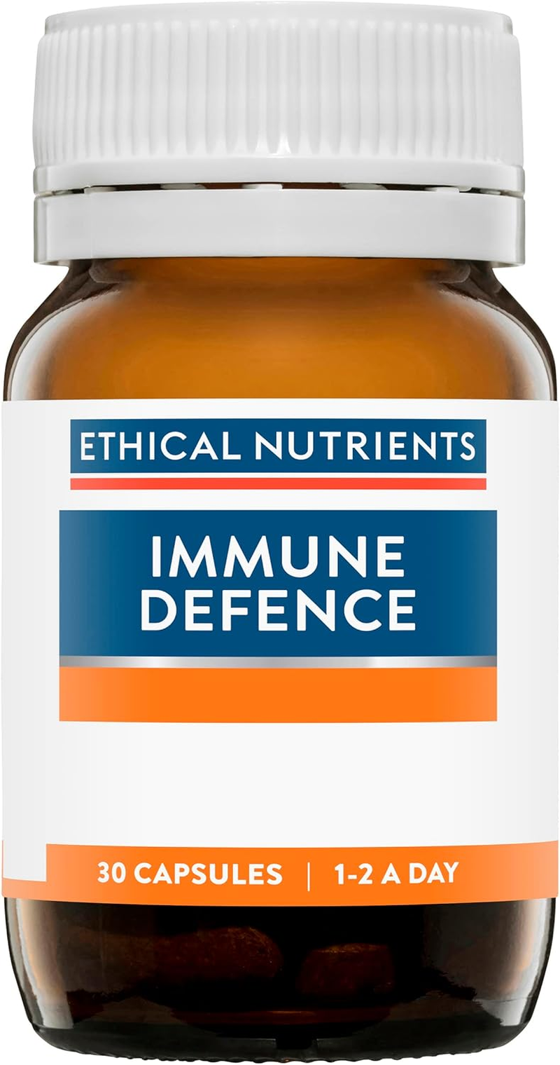 Ethical Nutrients Immune Defence - Relieves the 5 Symptoms of Common Colds & Supports Immunity - 30 Capsules image number 1