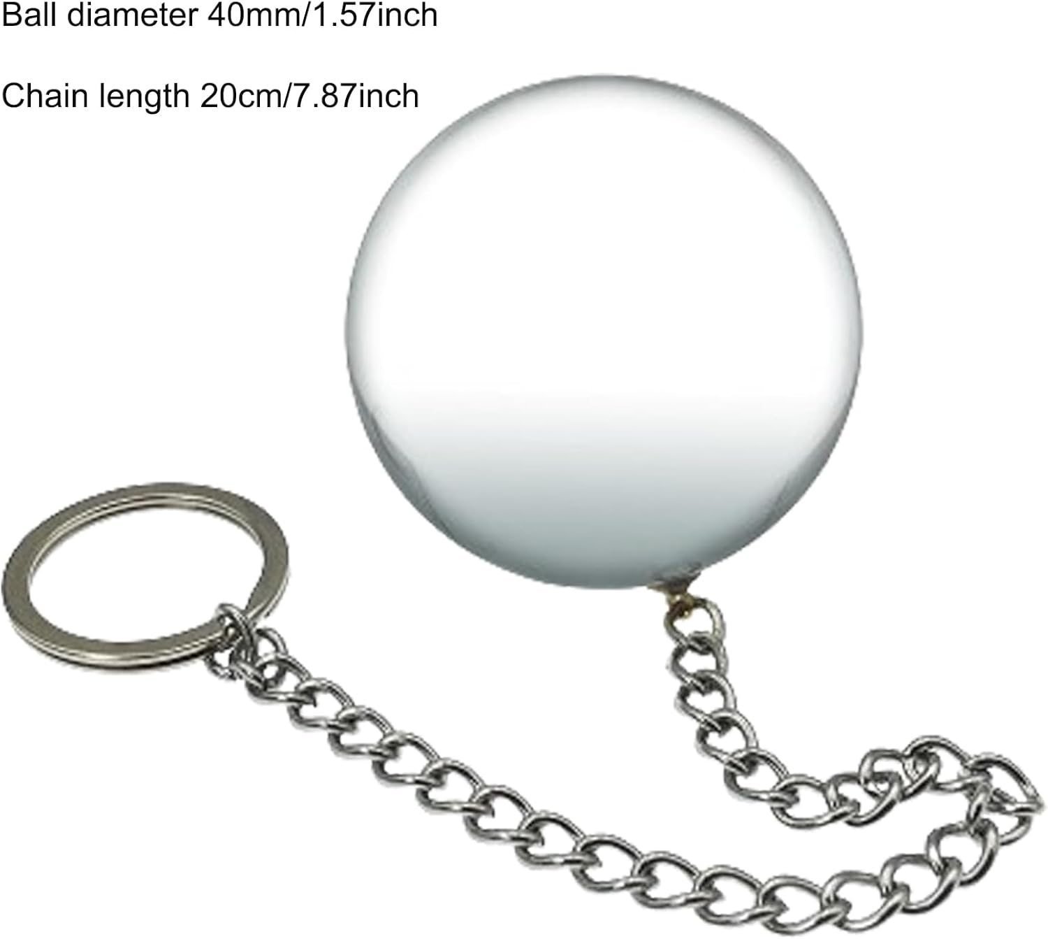 Large Anus Dilator Transparent Anal Beads Ball Anal Plug Spreaders Anal Stimulation Toy Glass Butt Plug Masturbation Sex Toy image number 2