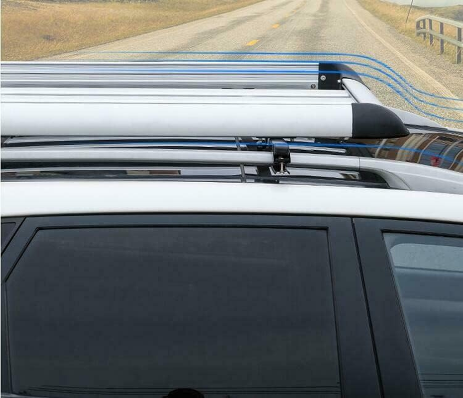 140 * 100 Silver Single Car Roof Rack Aluminium Alloy Suv4X4 Cargo Luggage Carrier Cross Bar image number 1