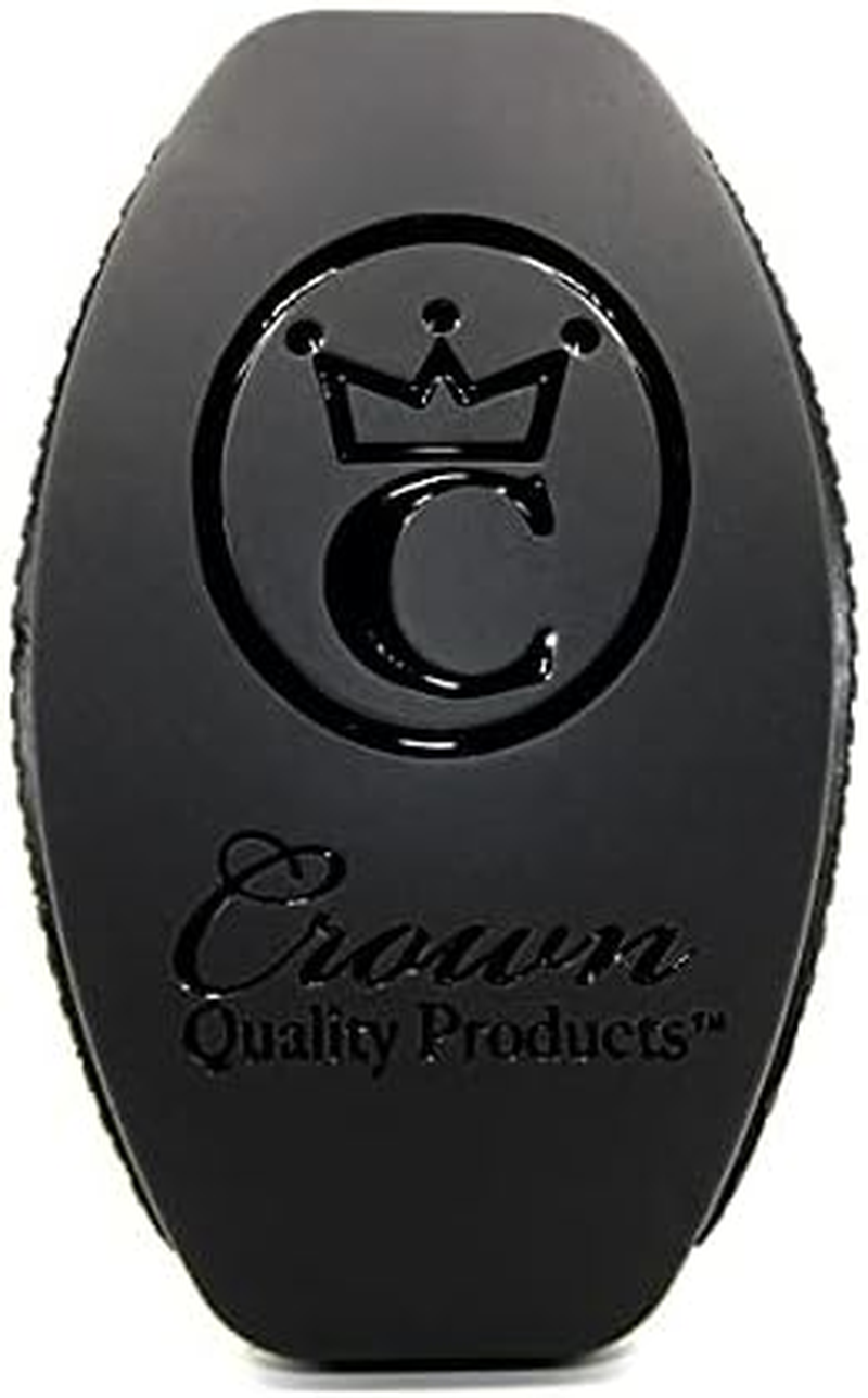 Crown Quality Products 360 Sport Wave Caesar 2.0 Boar Bristle Hairbrush, Medium, Triple Black - Non-Slip Grip, Waterproof Design - the Ultimate 360 Wave Brush - Red image number 3
