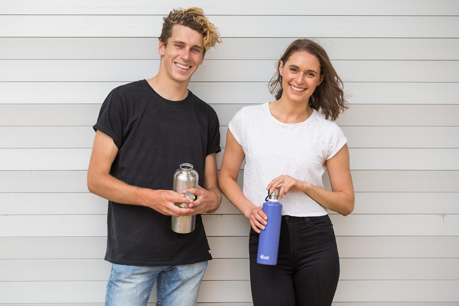 Cheeki Thirsty Max Stainless Steel Bottle 1.6 Litre Capacity, Silver image number 3