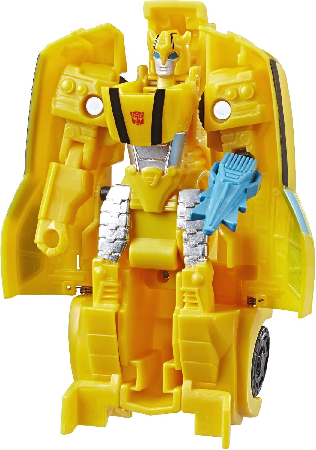 Transformers Cyberverse Action Attackers: 1-Step Changer Bumblebee Action Figure Toy