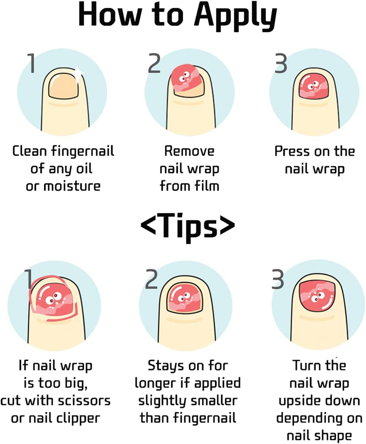 Bong Bong Non-Toxic Nail Art Stickers for Kids 3-7Yo and Juniors 7+ Yo &ndash; Colorful, Cute, Super Hero, Glitter &ndash; Long Lasting (30 Stickers) (3-7Yo, Glitter Coral) image number 6