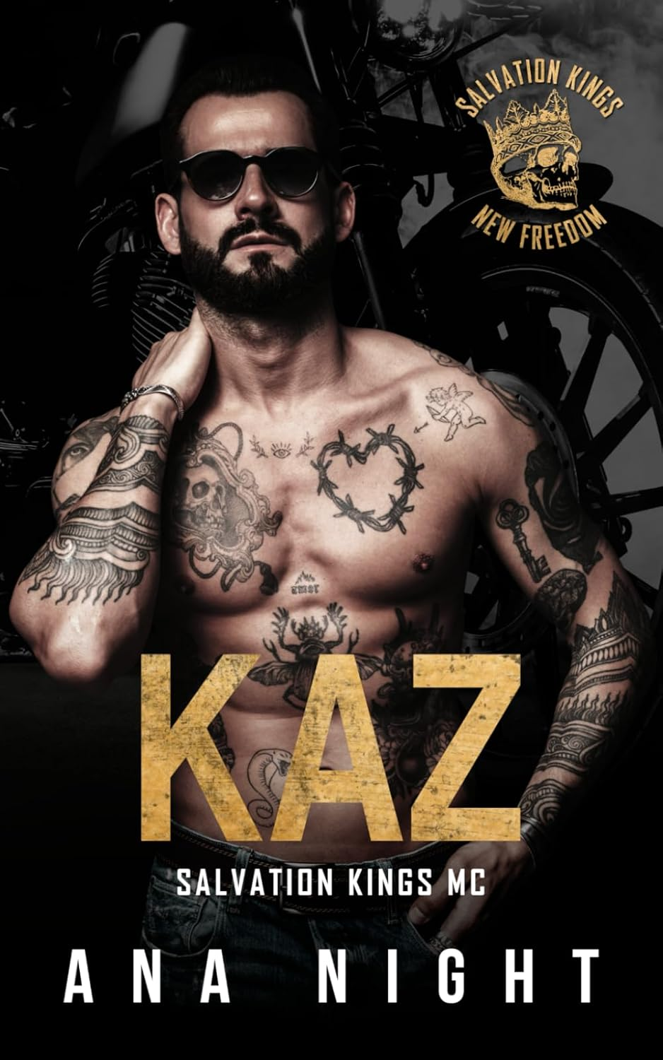 Kaz: a Dark MM Motorcycle Club Forced Proximity Second Chance Romance.