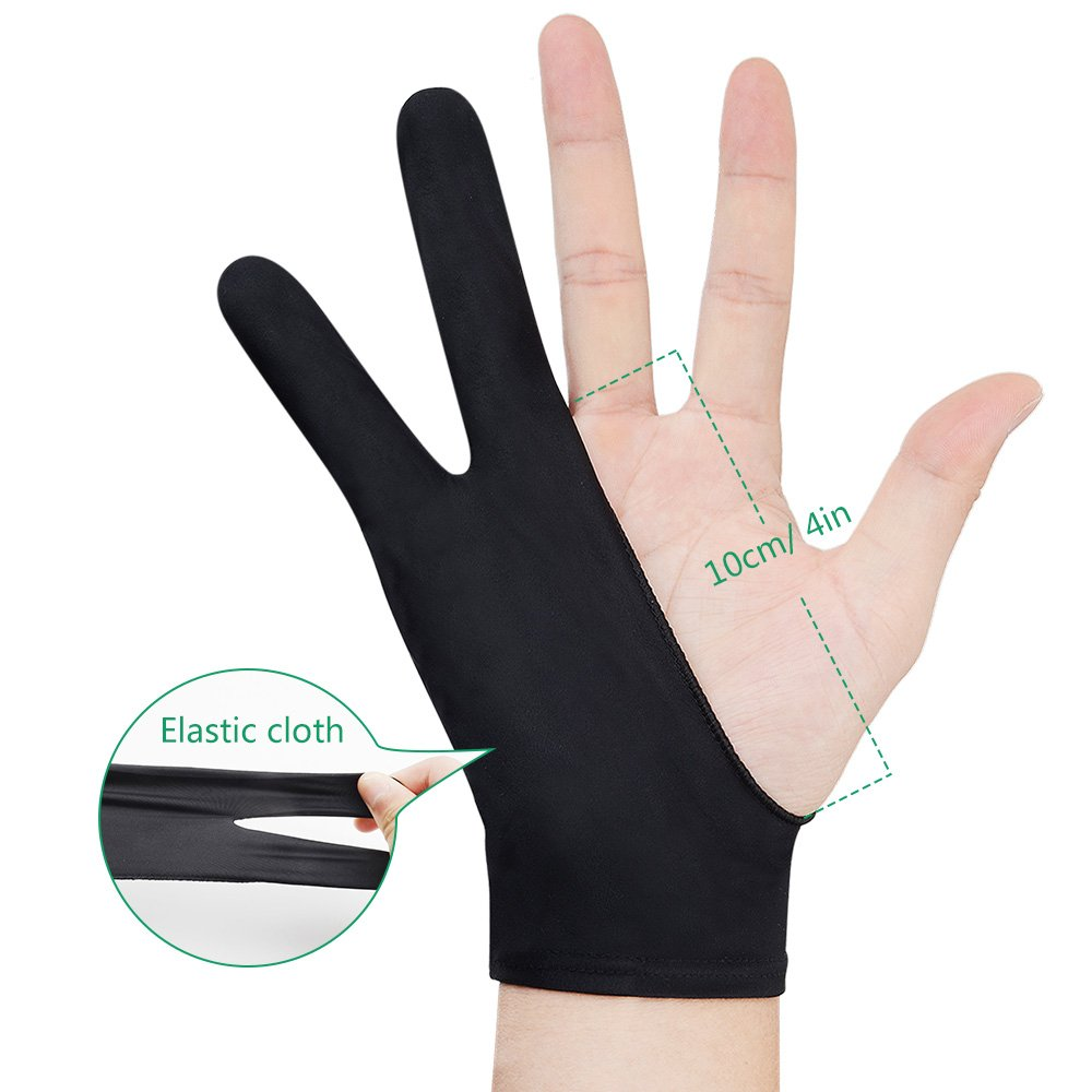 Parblo PR01 Artist Drawing Glove for Drawing Tablet,Fit for Both Right and Left Hand image number 5