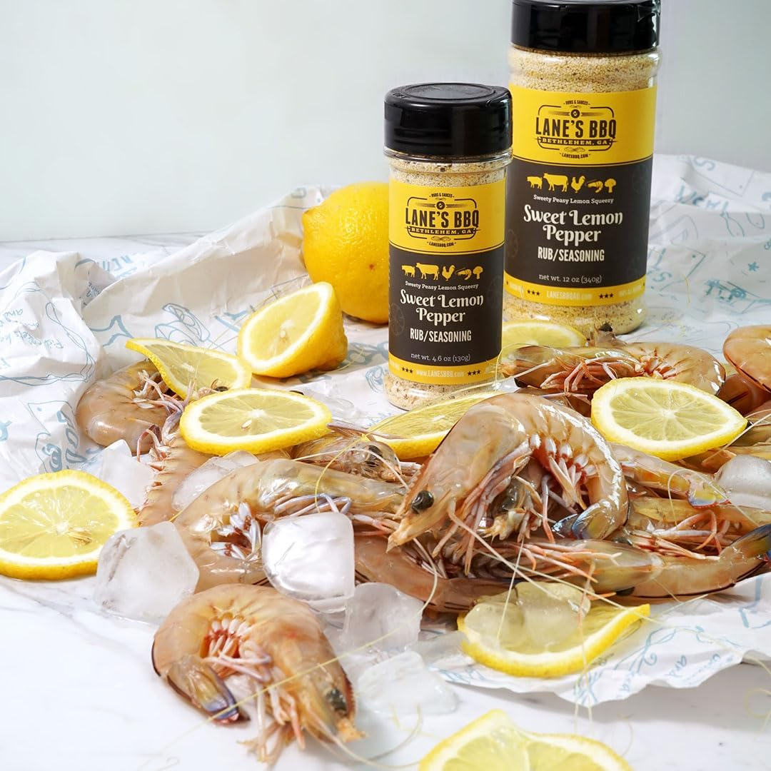 Lane'S BBQ Australia Sweet Lemon Pepper Rub 340 G image number 2