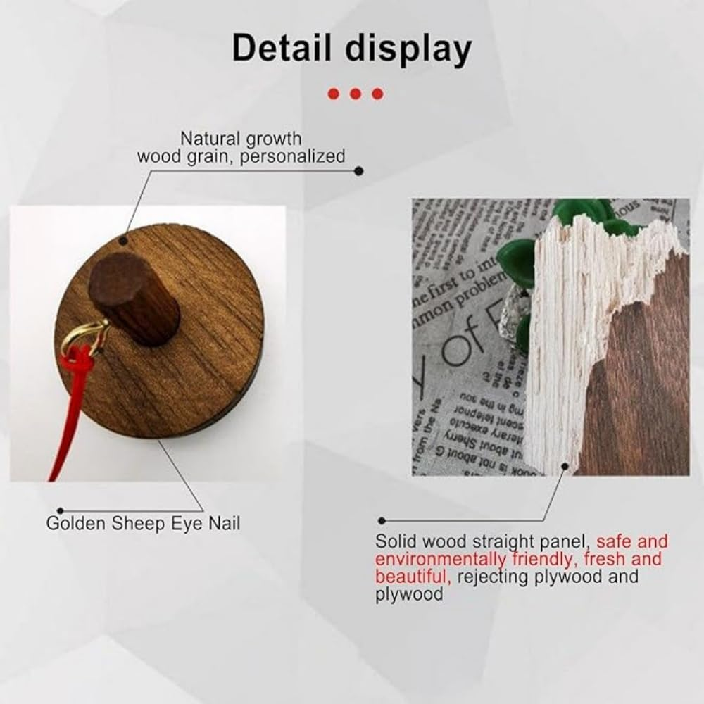 Vintage Wooden Shop Door Bell, Adhesive Metal Doorbell Chime for Entrance, Door Ornament (Pure Copper, 3.9Cm) image number 2