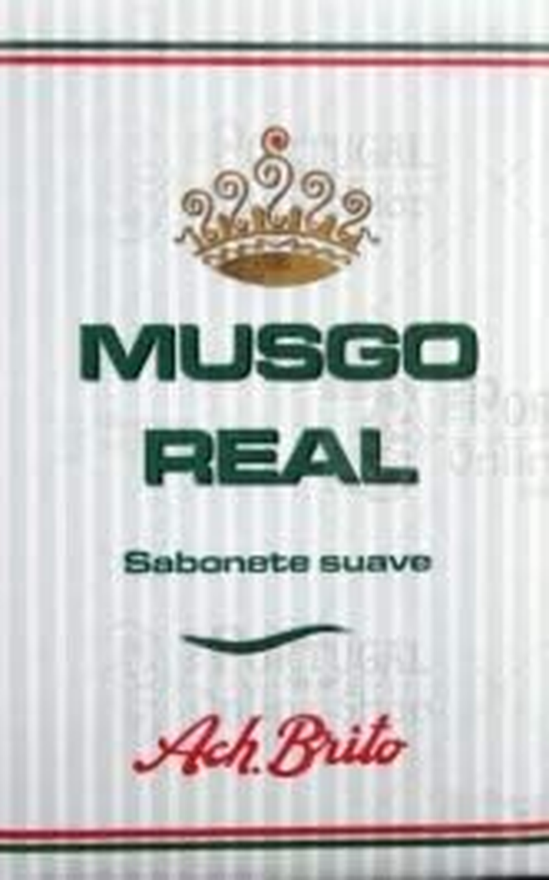 4X Ach. Brito Musgo Real Men Body Bath Vintage Toilet Soap 5.6 Oz