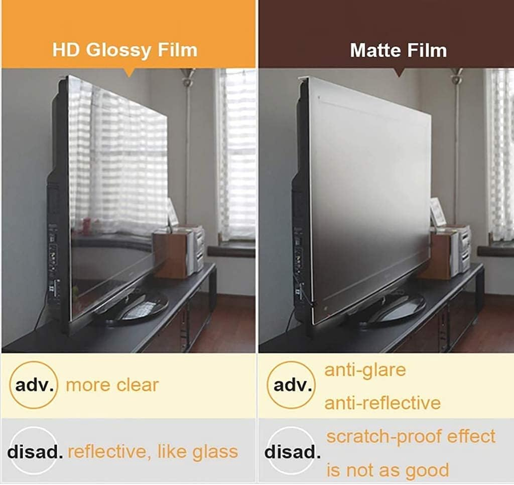 BU TV Screen Protectors anti Radiation TV Screen Protector for 40-75 Inch - Frosted anti Glare, Filter Out Blue Light Anti-Scratch Film for LCD, LED, 4K OLED & QLED HDTV,70" 1538 * 869 image number 5